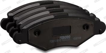 Ferodo FDB1378-D - Гальмівні колодки, дискові гальма autozip.com.ua