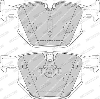 Ferodo FDB1748-D - Гальмівні колодки, дискові гальма autozip.com.ua