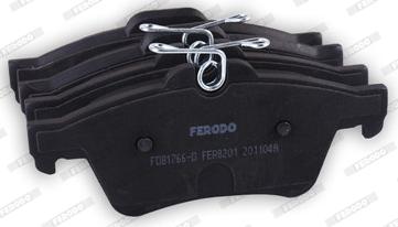 Ferodo FDB1766-D - Гальмівні колодки, дискові гальма autozip.com.ua