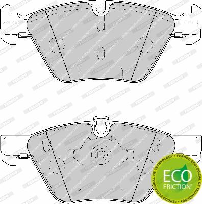 Ferodo FDB1773 - Колодки гальмівні дискові  передні ATE  BMW 1 E81-88 04-11. X1 E84 09-15. 5 E60-61 03-10. Z4 E89 09-17. 3 E90-93 05-12 autozip.com.ua