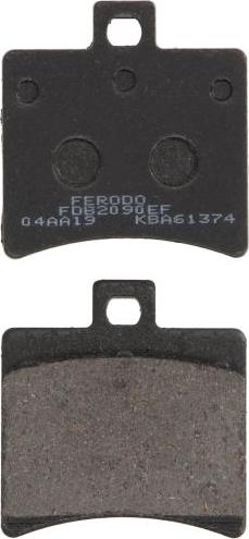 Ferodo FDB2090EF - Гальмівні колодки, дискові гальма autozip.com.ua