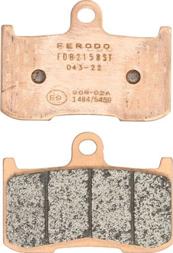 Ferodo FDB2158ST - Гальмівні колодки, дискові гальма autozip.com.ua