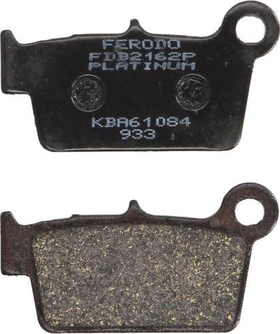 Ferodo FDB2162P - Гальмівні колодки, дискові гальма autozip.com.ua