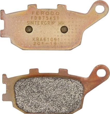 Ferodo FDB754ST - Гальмівні колодки, дискові гальма autozip.com.ua