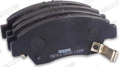 Ferodo FDB776-D - Гальмівні колодки, дискові гальма autozip.com.ua