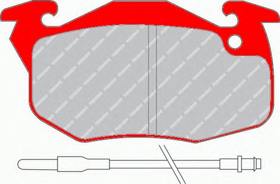 Ferodo FDS393 - Гальмівний диск autozip.com.ua