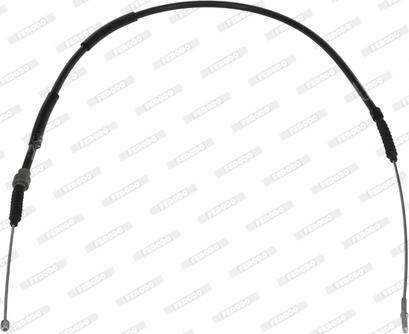 Ferodo FHB431310 - Трос, гальмівна система autozip.com.ua