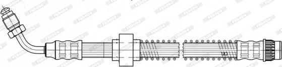 Ferodo FHY3021 - Гальмівний шланг autozip.com.ua