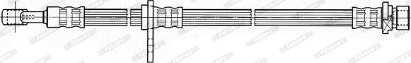 Ferodo FHY3237 - Гальмівний шланг autozip.com.ua