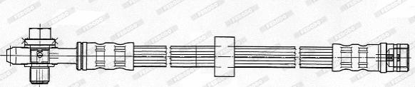 Ferodo FHY2223 - Гальмівний шланг autozip.com.ua