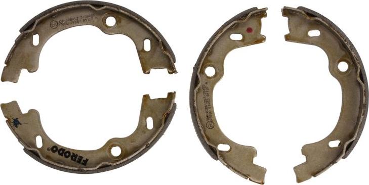 Ferodo FSB4099 - Комплект гальм, ручник, парковка autozip.com.ua