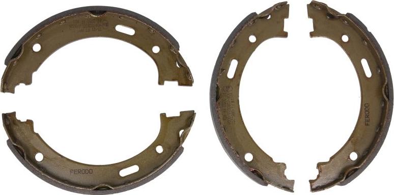 Ferodo FSB4058 - Комплект гальм, ручник, парковка autozip.com.ua