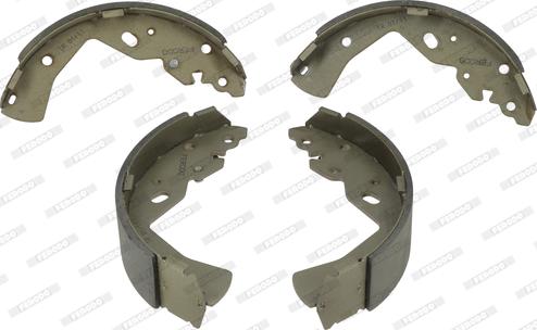 Ferodo FSB4079 - Комплект гальм, барабанний механізм autozip.com.ua