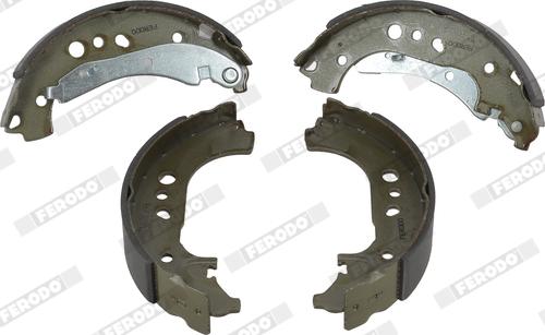 Ferodo FSB4329 - Комплект гальм, барабанний механізм autozip.com.ua