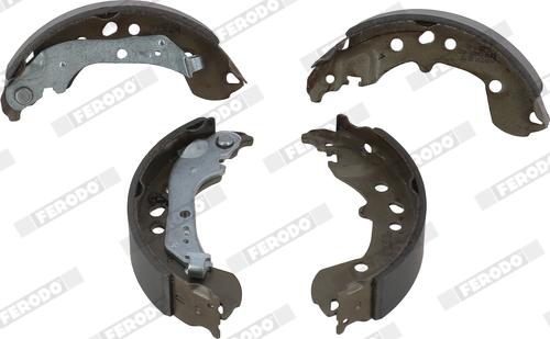 Ferodo FSB4328 - Комплект гальм, барабанний механізм autozip.com.ua