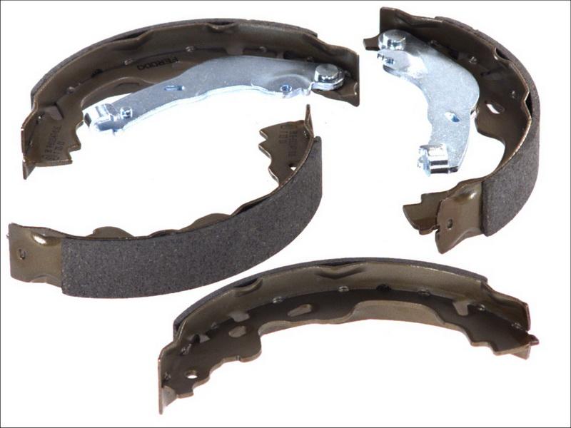 Ferodo FSB672 - Комплект гальм, барабанний механізм autozip.com.ua