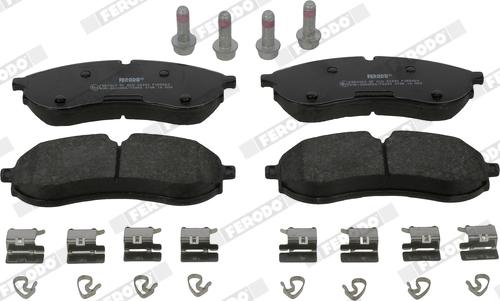 Ferodo FVR5460 - Гальмівні колодки, дискові гальма autozip.com.ua