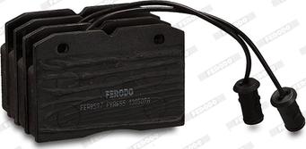 Ferodo FVR655-D - Гальмівні колодки, дискові гальма autozip.com.ua