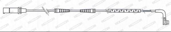 Ferodo FWI329 - Сигналізатор, знос гальмівних колодок autozip.com.ua