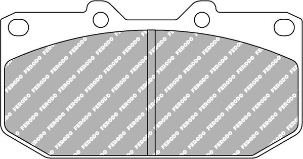 Ferodo Racing FCP986H - Гальмівні колодки, дискові гальма autozip.com.ua