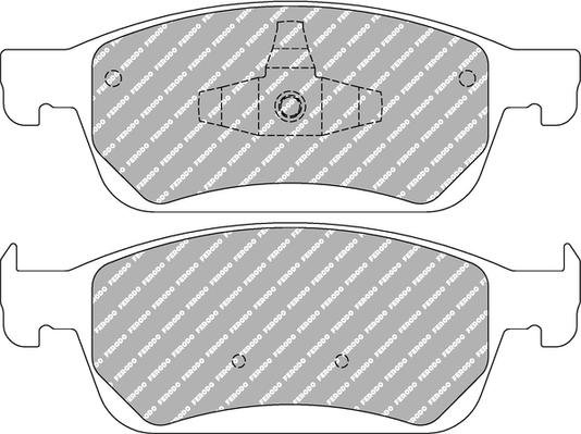 Ferodo Racing FCP4416H - Гальмівні колодки, дискові гальма autozip.com.ua