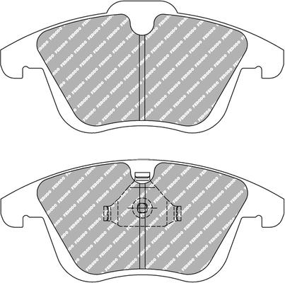 Ferodo Racing FCP4045H - Гальмівні колодки, дискові гальма autozip.com.ua