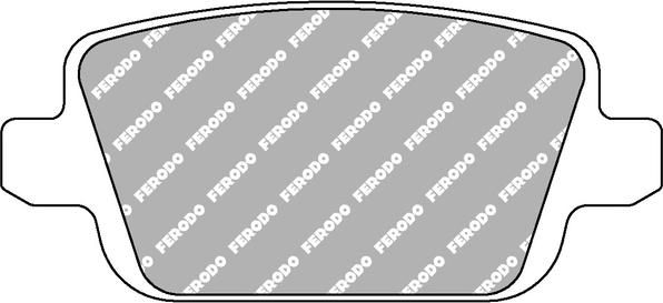 Ferodo Racing FCP1917H - Гальмівні колодки, дискові гальма autozip.com.ua