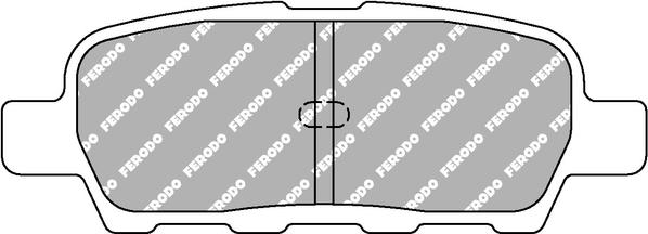 Ferodo Racing FCP1693H - Гальмівні колодки, дискові гальма autozip.com.ua
