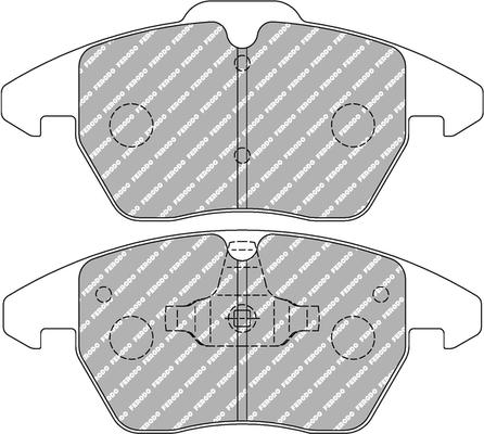 Ferodo Racing FCP1641H - Гальмівні колодки, дискові гальма autozip.com.ua