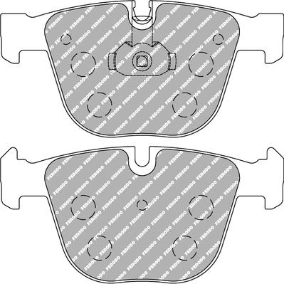 Ferodo Racing FCP1672H - Гальмівні колодки, дискові гальма autozip.com.ua