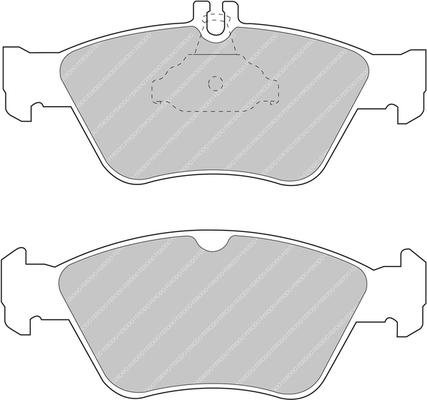 Ferodo Racing FCP1049H - Гальмівні колодки, дискові гальма autozip.com.ua