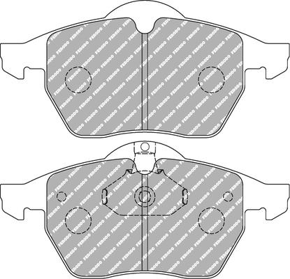 Ferodo Racing FDS1068 - Гальмівні колодки, дискові гальма autozip.com.ua