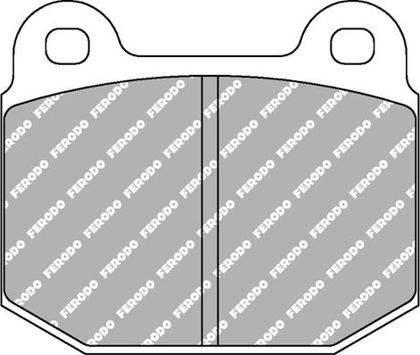 Ferodo Racing FCP116H - Гальмівні колодки, дискові гальма autozip.com.ua