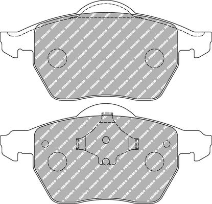 Ferodo Racing FCP1717H - Гальмівні колодки, дискові гальма autozip.com.ua