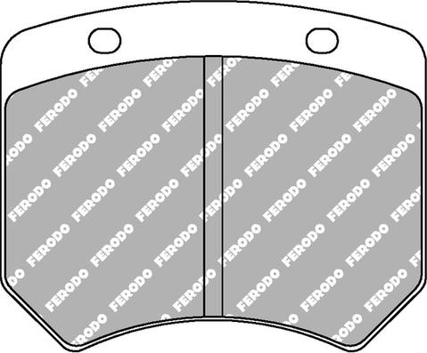 Ferodo Racing FCP825R - Гальмівні колодки, дискові гальма autozip.com.ua