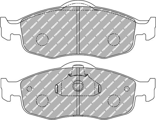 Ferodo Racing FCP766R - Гальмівні колодки, дискові гальма autozip.com.ua