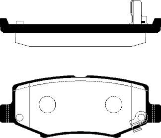 Mini V2013776AC - Гальмівні колодки, дискові гальма autozip.com.ua