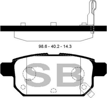 FI.BA FBP1634 - Гальмівні колодки, дискові гальма autozip.com.ua