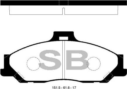 FI.BA FBP1628 - Гальмівні колодки, дискові гальма autozip.com.ua