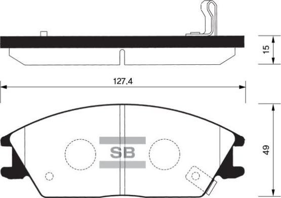 FI.BA FBP1047 - Гальмівні колодки, дискові гальма autozip.com.ua