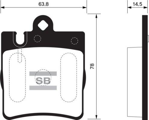 FI.BA FBP1089A - Гальмівні колодки, дискові гальма autozip.com.ua