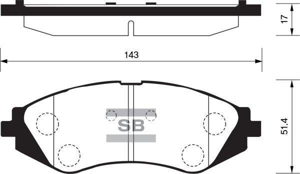 FI.BA FBP1159 - Гальмівні колодки, дискові гальма autozip.com.ua