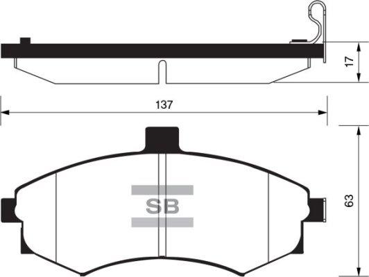 FI.BA FBP1152 - Гальмівні колодки, дискові гальма autozip.com.ua