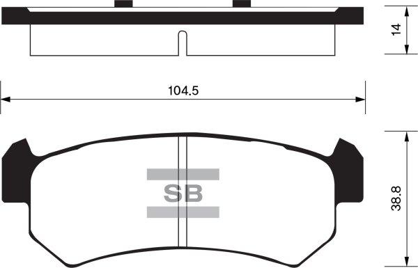 FI.BA FBP1160 - Гальмівні колодки, дискові гальма autozip.com.ua