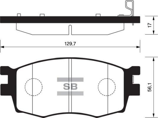 FI.BA FBP1186 - Гальмівні колодки, дискові гальма autozip.com.ua