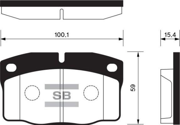 FI.BA FBP1258 - Гальмівні колодки, дискові гальма autozip.com.ua