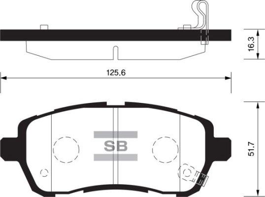 FI.BA FBP2113 - Гальмівні колодки, дискові гальма autozip.com.ua