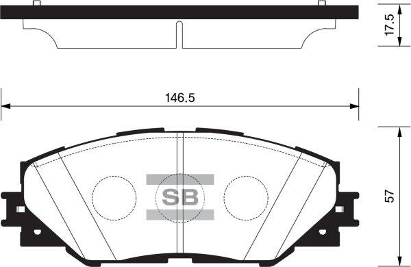 FI.BA FBP2138 - Гальмівні колодки, дискові гальма autozip.com.ua