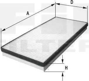 FIL Filter HCK 7005 - Фільтр, повітря у внутрішній простір autozip.com.ua