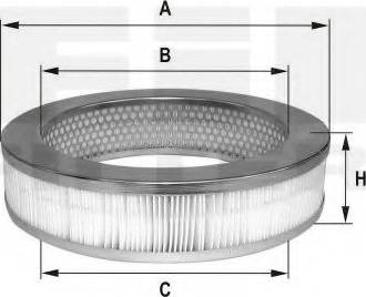 FIL Filter HP 4522 - Повітряний фільтр autozip.com.ua